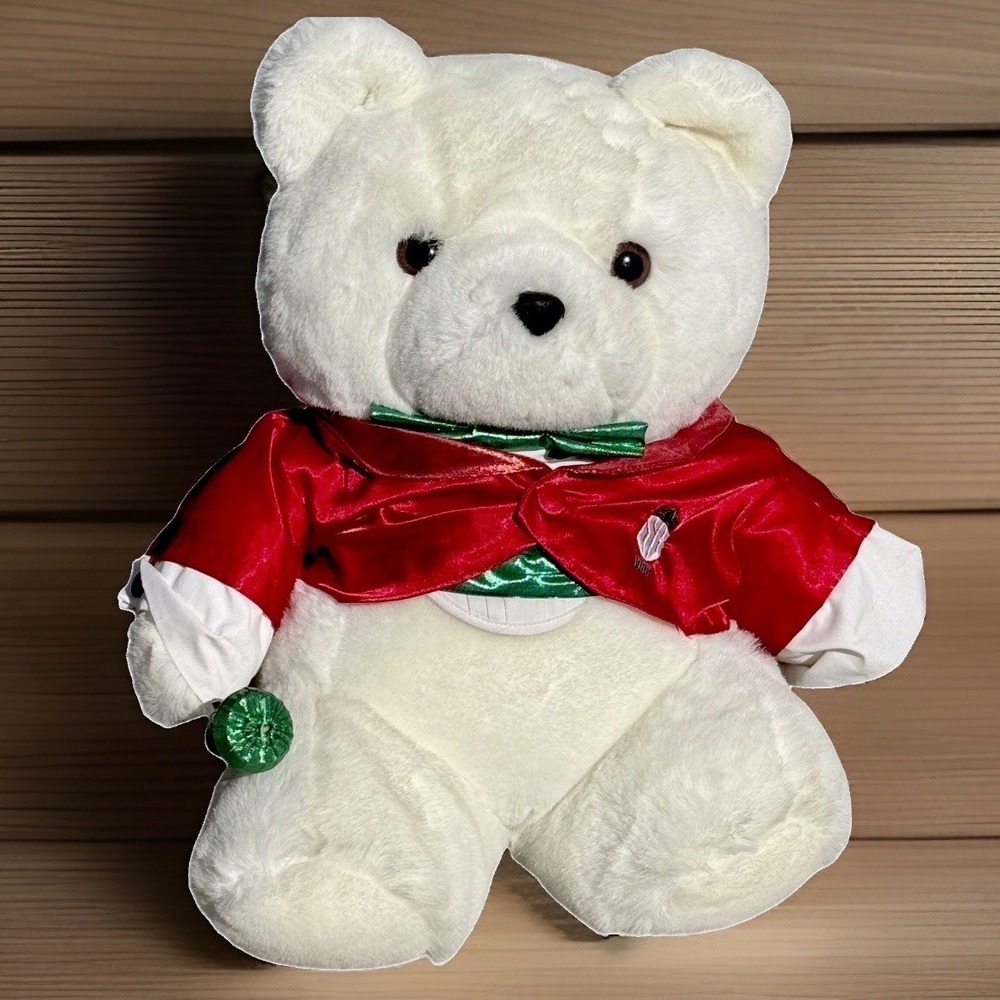 Dayton Hudson Santabear 1988 Red Tux Santa Bear 16in